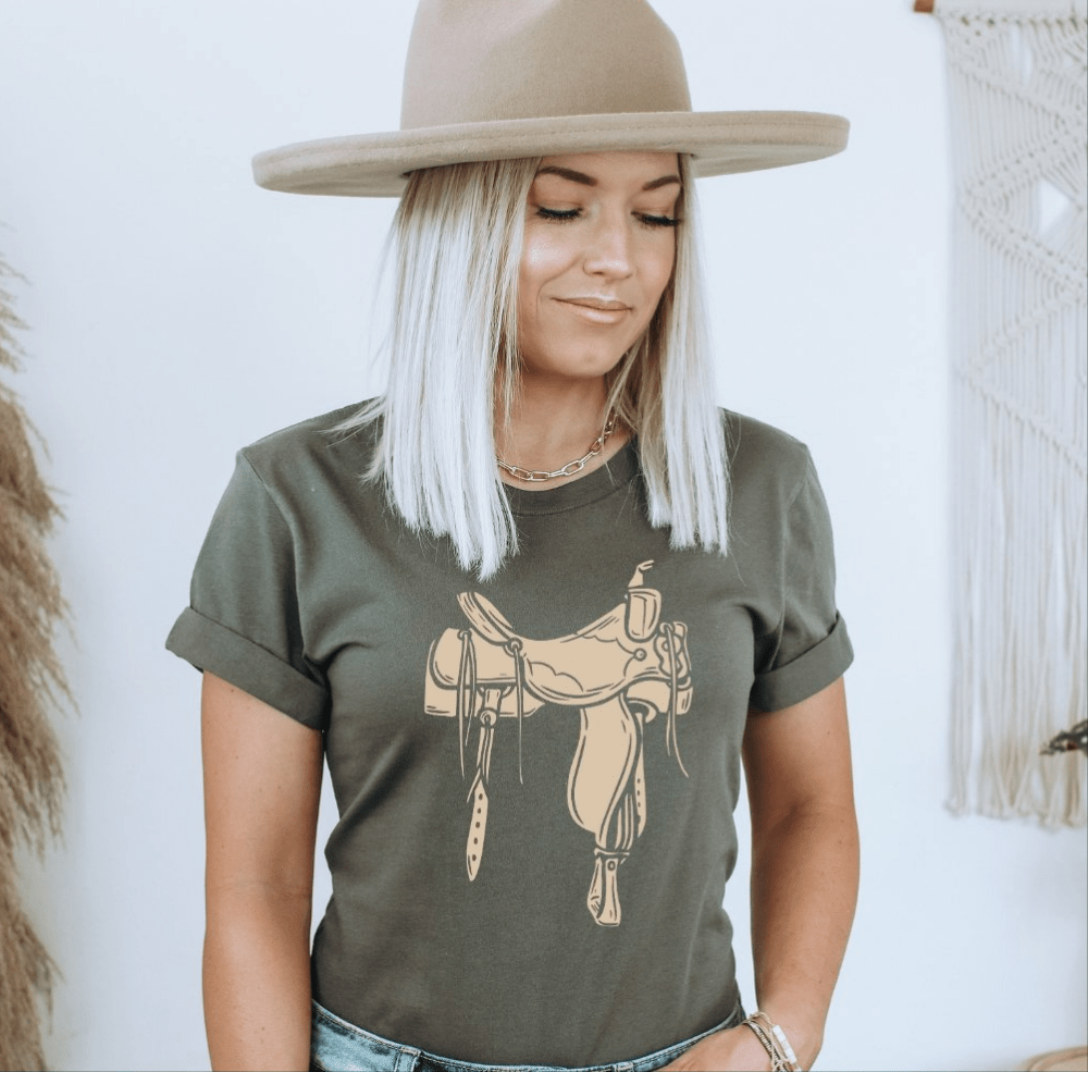 Saddle Up Tee - Desert Darling Brand - Desert Darling Brand