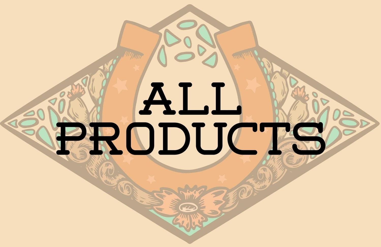 A picture of the Desert Darling Brand logo with the wording All Products in bold over the top.