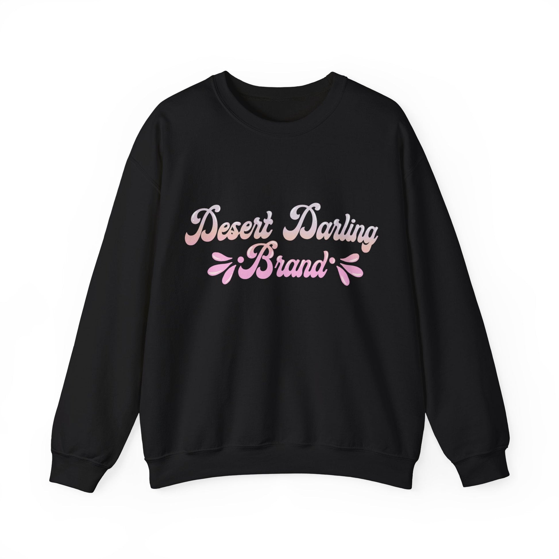 Desert Darling Brand Logo Crewneck Sweatshirt - Printify- Desert Darling Brand