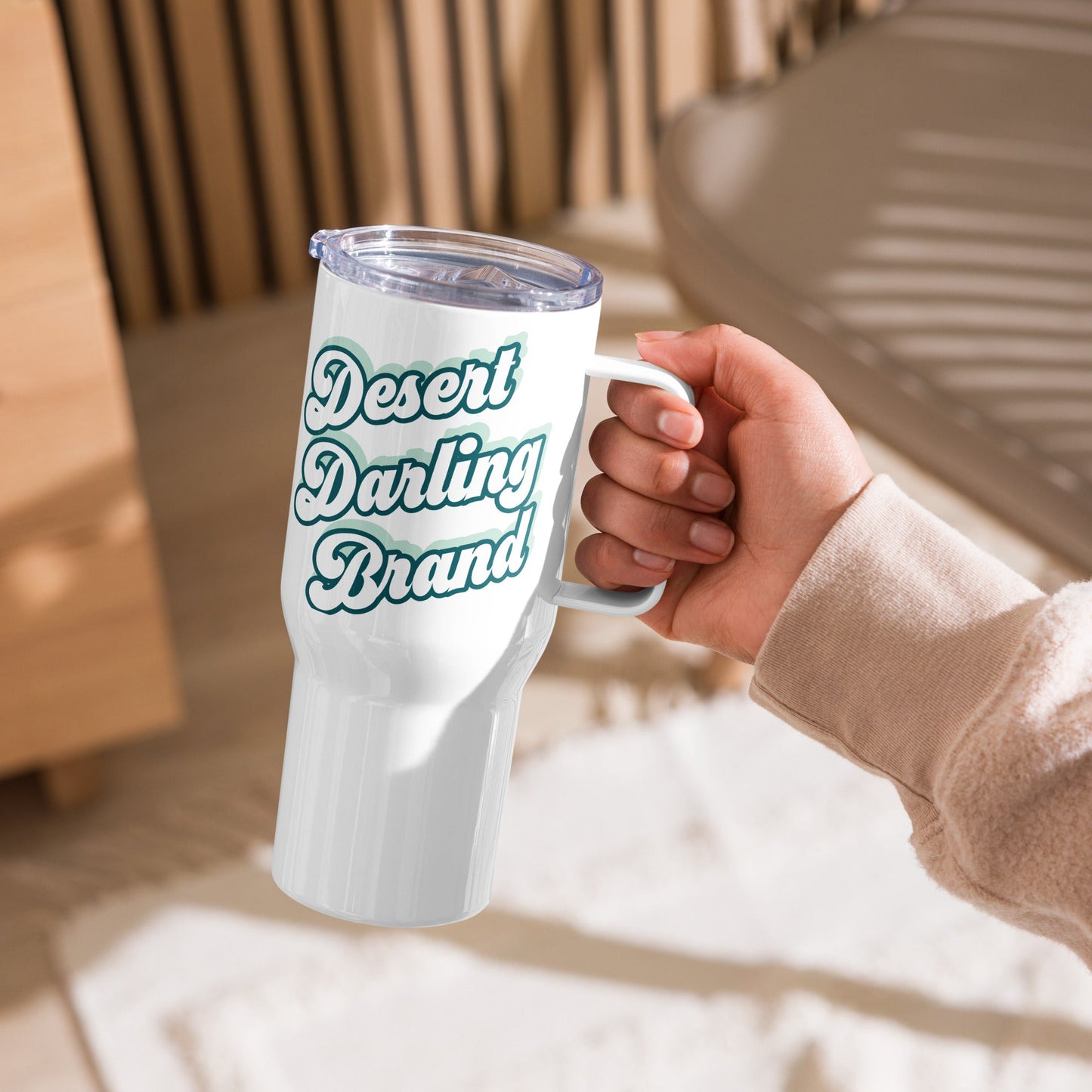 Coyote Travel Mug - Desert Darling Brand- Desert Darling Brand