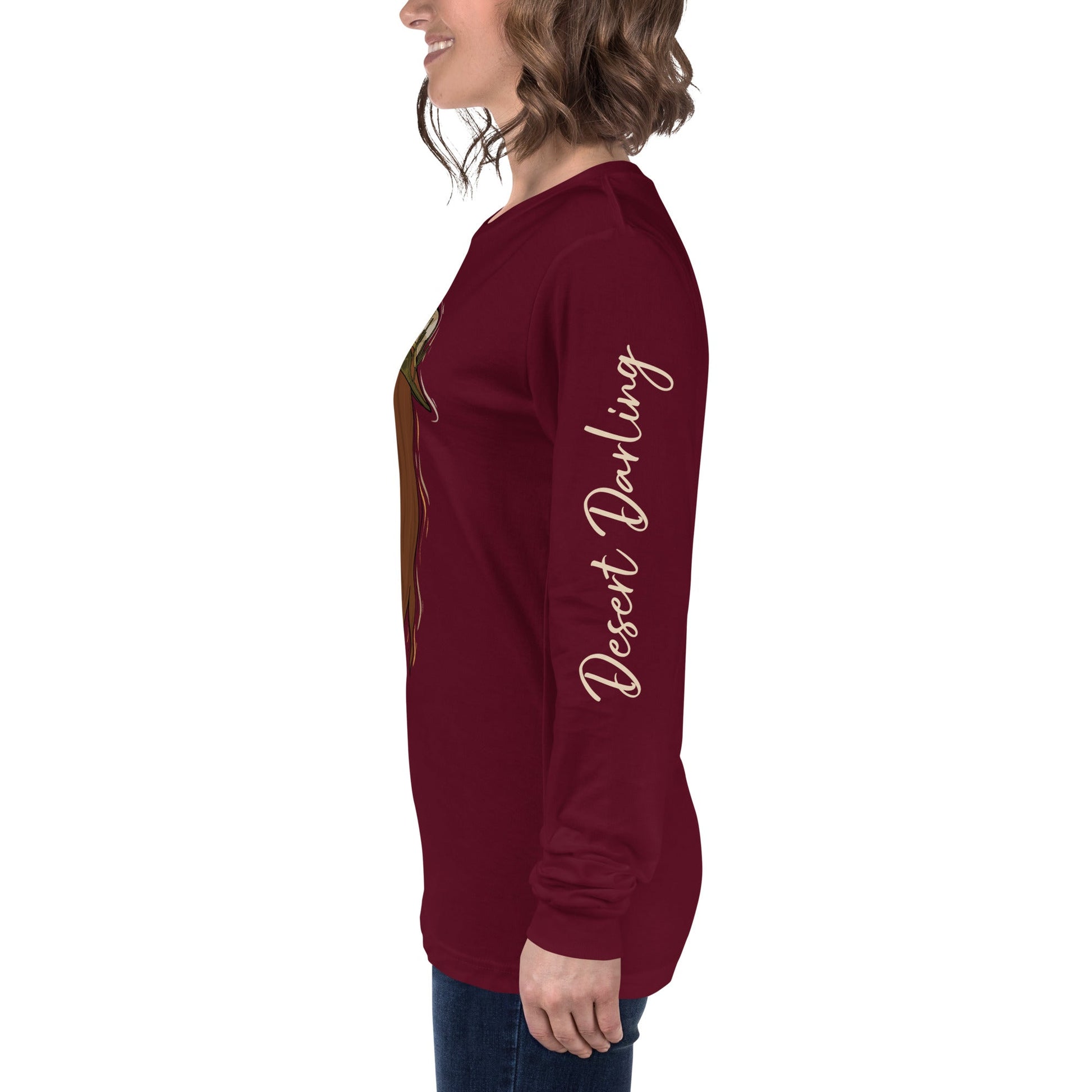 Desert Darling Cowgirl Long Sleeve Tee - Desert Darling Brand- Desert Darling Brand