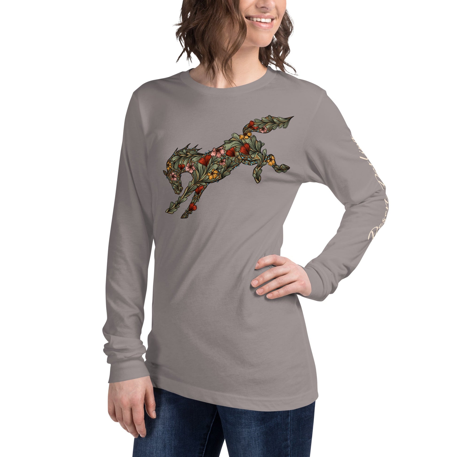 Kick It Up Long Sleeve Tee - Desert Darling Brand- Desert Darling Brand