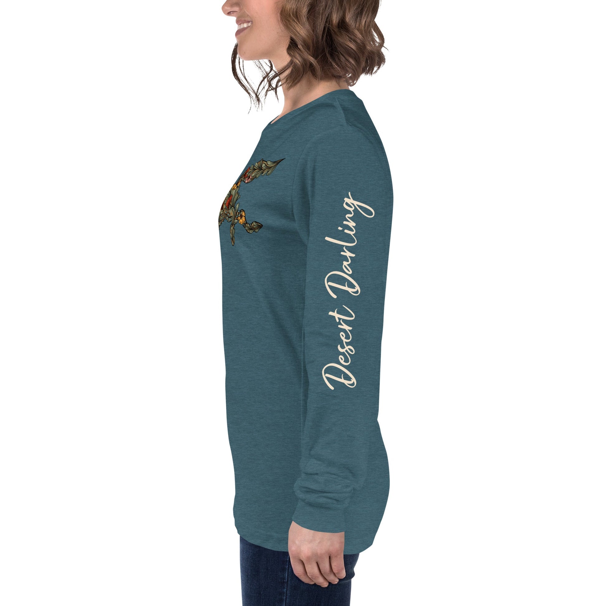 Kick It Up Long Sleeve Tee - Desert Darling Brand- Desert Darling Brand