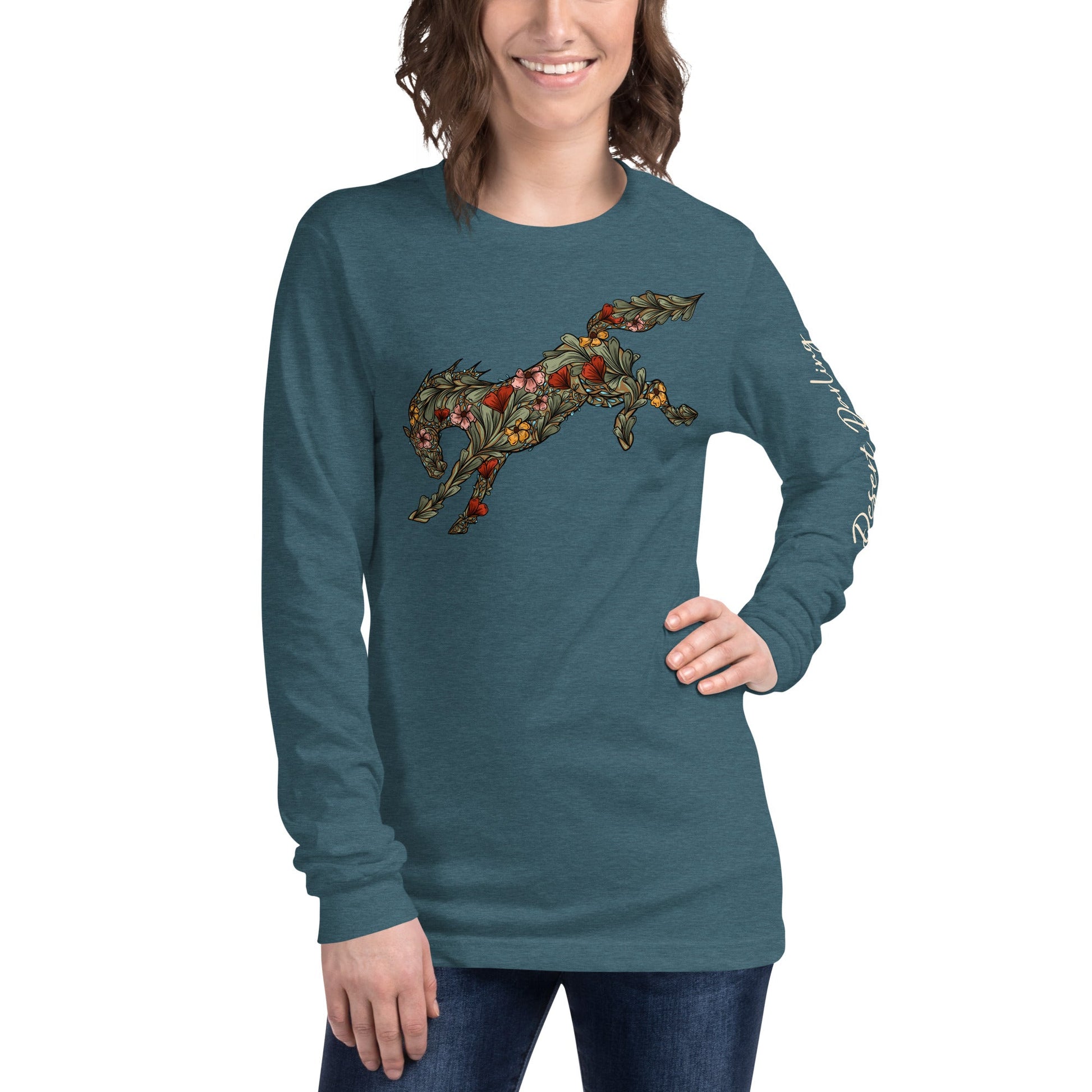 Kick It Up Long Sleeve Tee - Desert Darling Brand- Desert Darling Brand