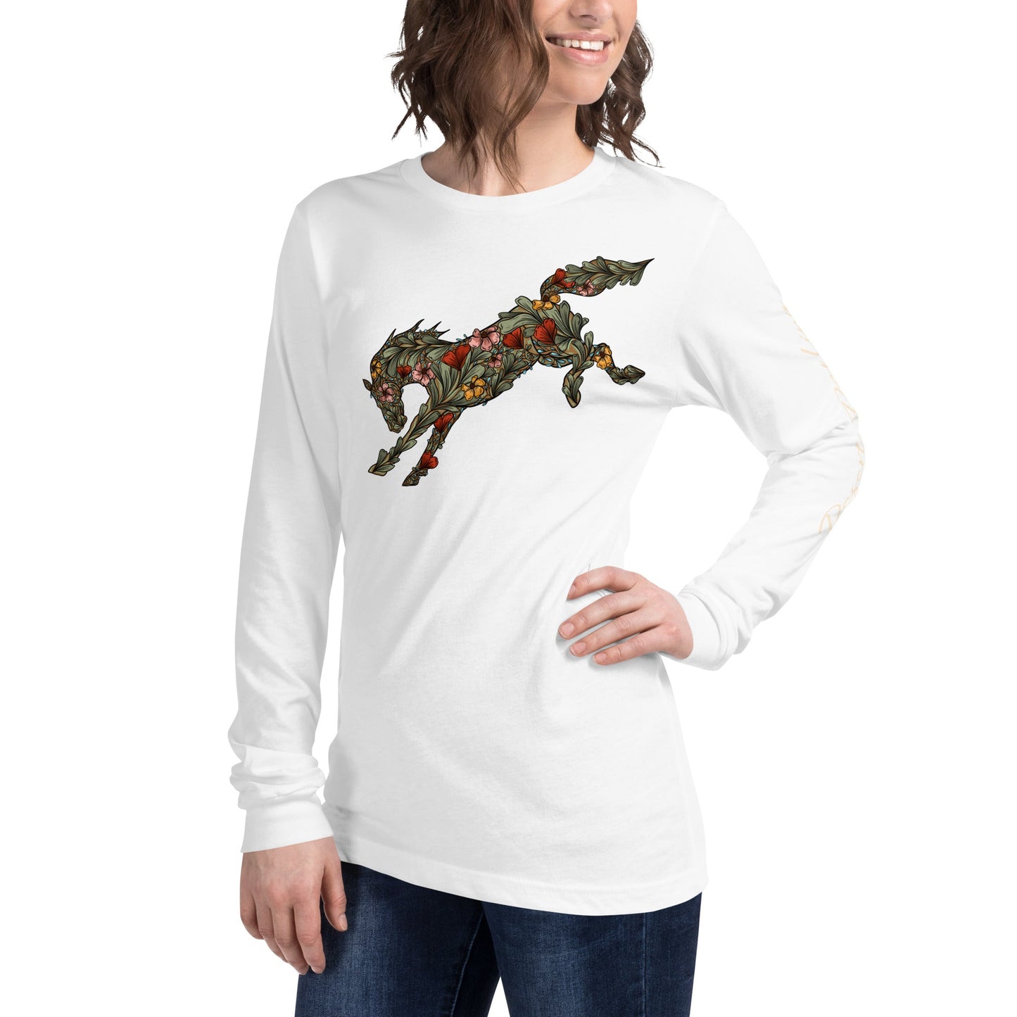 Kick It Up Long Sleeve Tee - Desert Darling Brand- Desert Darling Brand