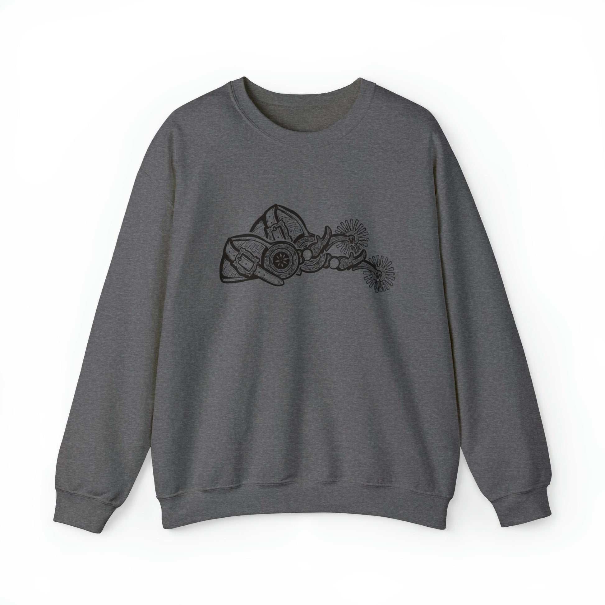 Spurs Crewneck Sweatshirt - Printify- Desert Darling Brand
