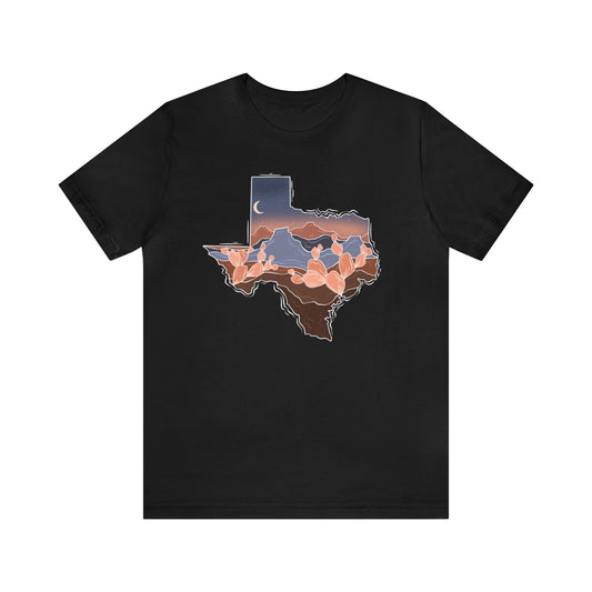 Stars Over Texas Tee - Printify- Desert Darling Brand