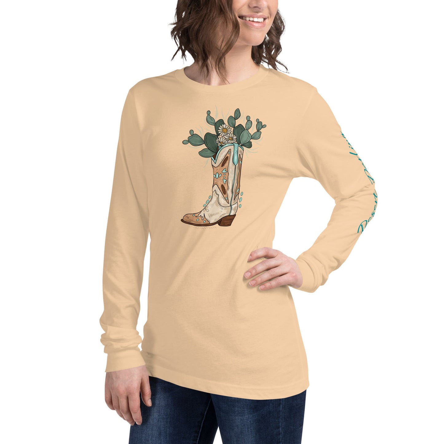 These Boots Long Sleeve Tee - Desert Darling Brand- Desert Darling Brand